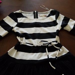 NWOT Summer stripe swing dress
